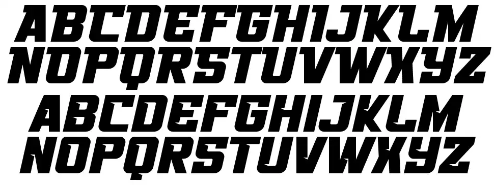 Speed Demonfont specimens