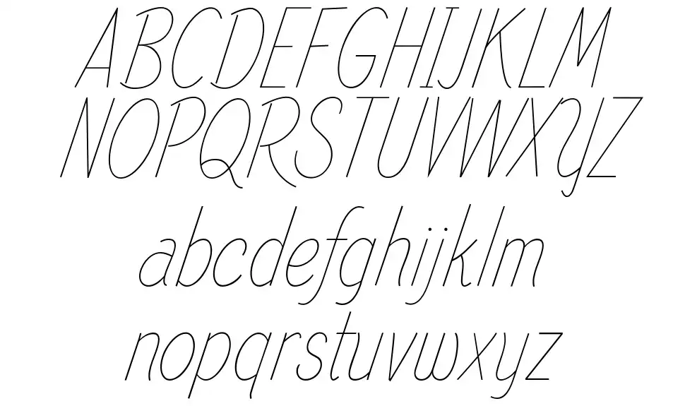 Spindle Refinedfont specimens