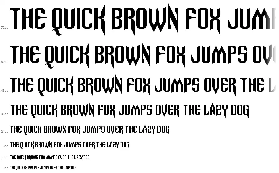 Spinebitingfont waterfall