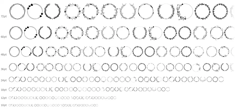 Spring Romancefont waterfall