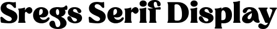 Sregs Serif Display