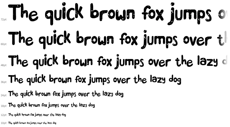 Stamp Methodfont waterfall