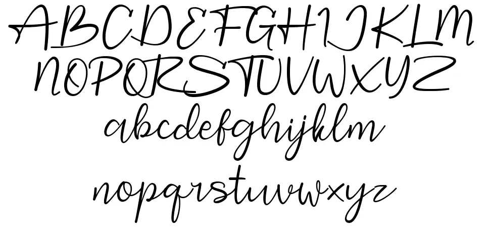Startingfont specimens