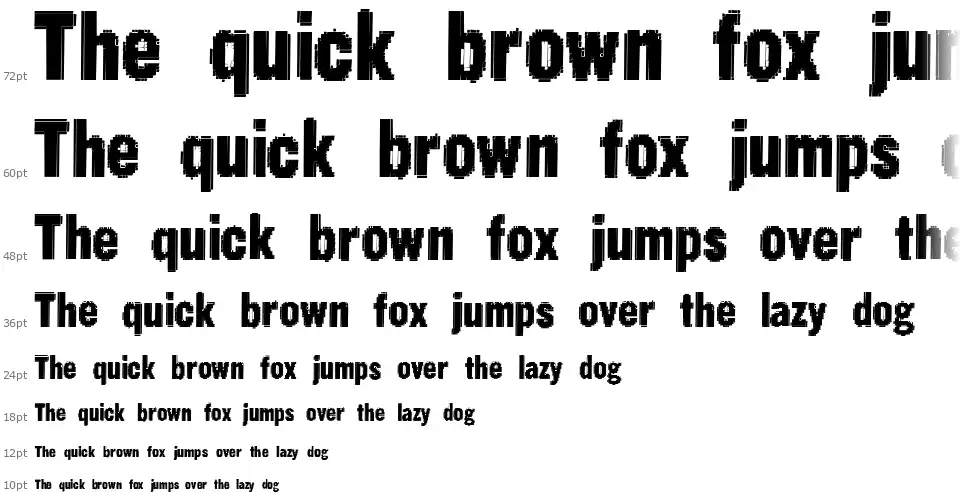 Static Age Fine Tuningfont waterfall
