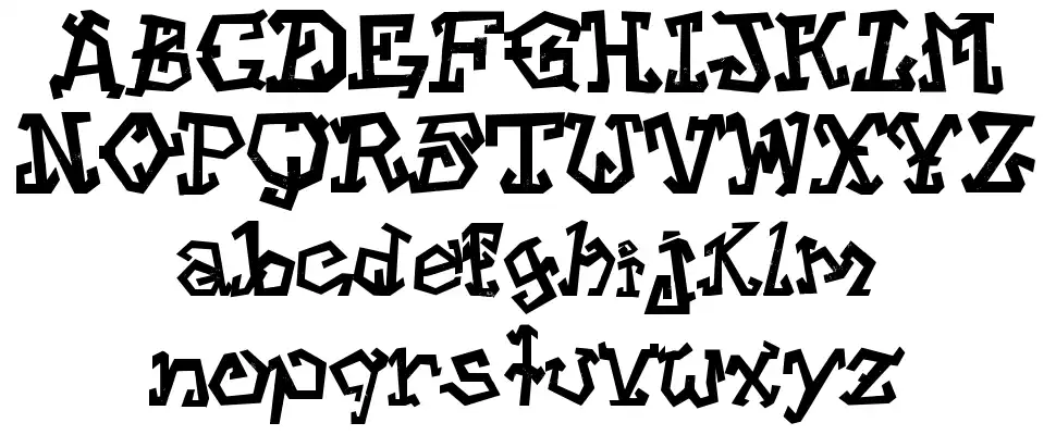 Street Voice!!font specimens