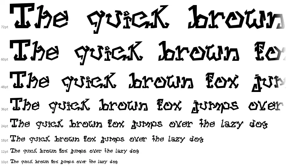Street Voice!!font waterfall
