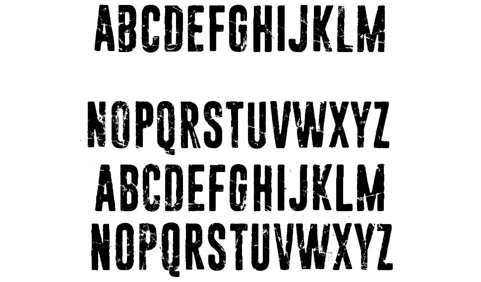 Sun zoom sparkfont specimens
