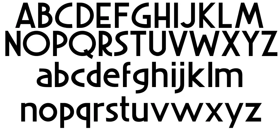 Sunbeamfont specimens