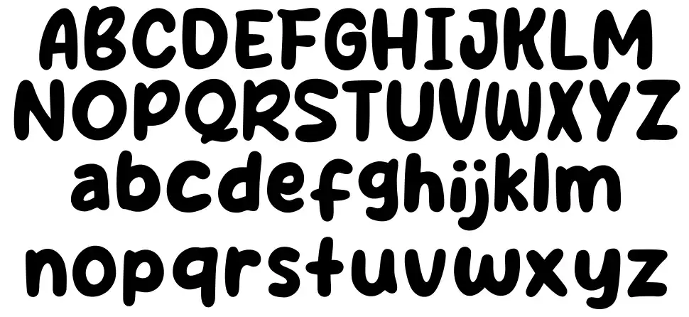 Sunday Hotdogfont specimens