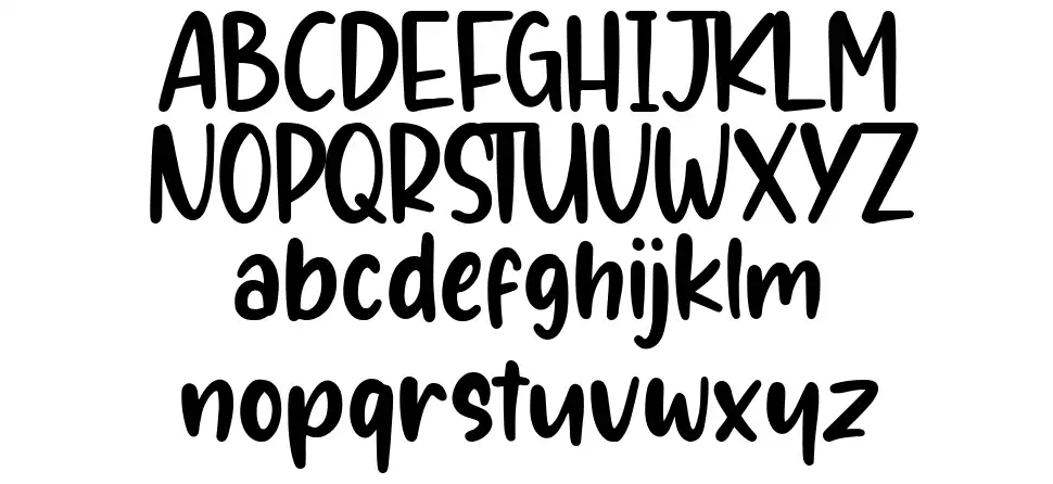 Sungloryfont specimens