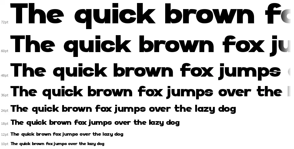 Super Comicfont waterfall