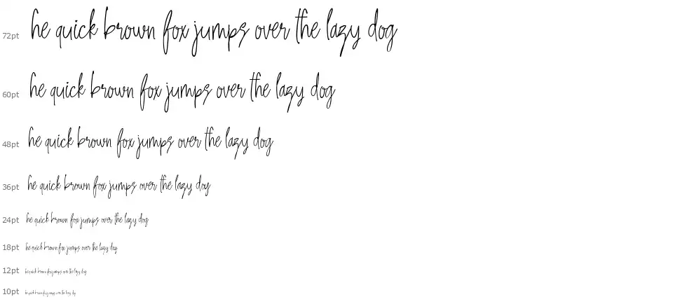 Sweet Getawayfont waterfall