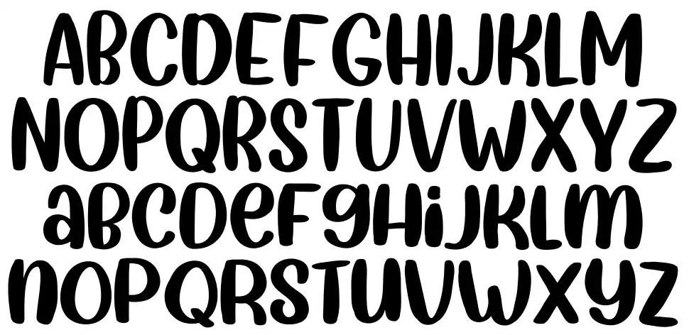 Sweet Winterfont specimens