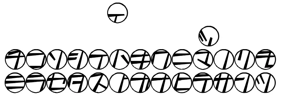 Tamio QN6font specimens