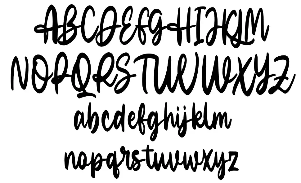 Tangisanfont specimens