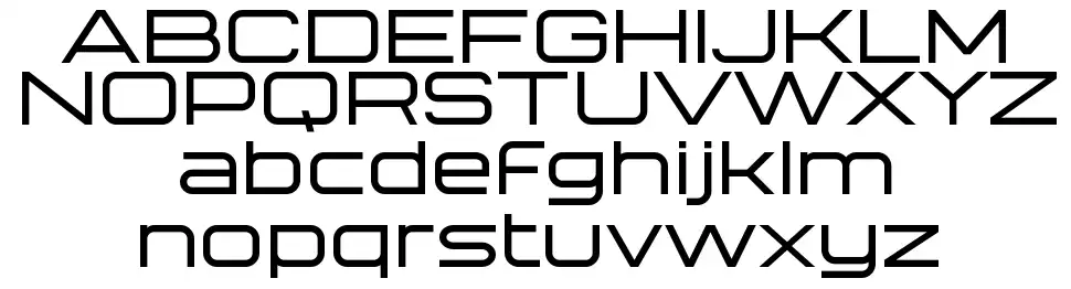 Technovierfont specimens