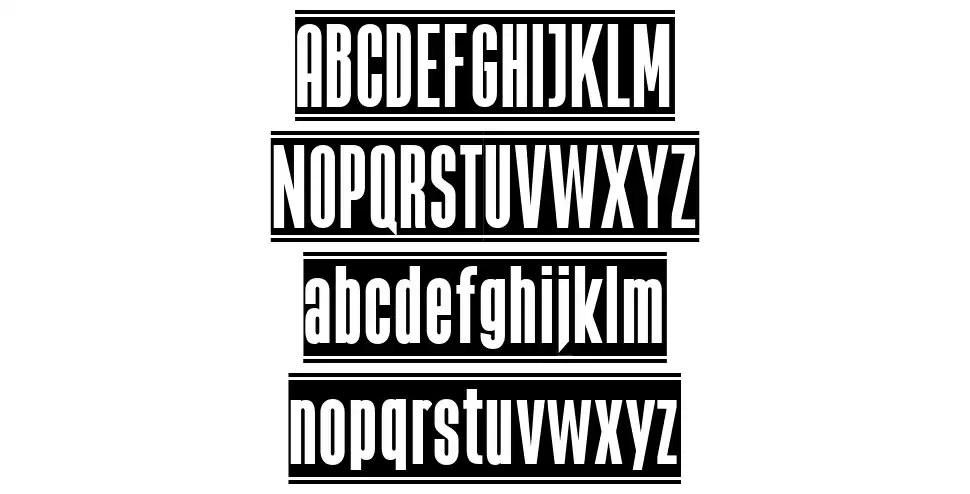 The Black Boxfont specimens