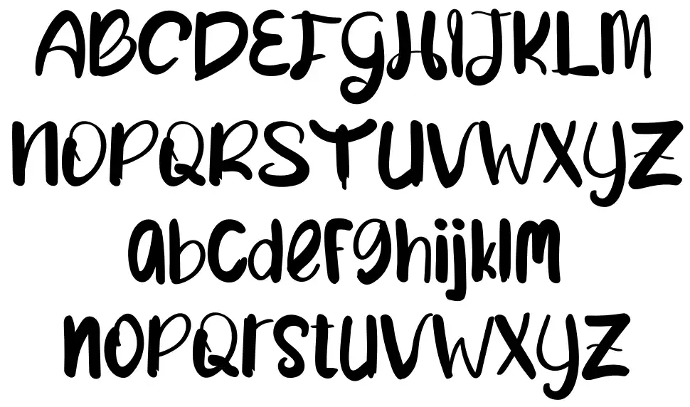 The Horisonfont specimens