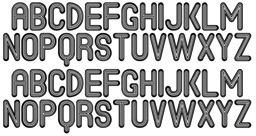 The Jack Bronw Stfont specimens