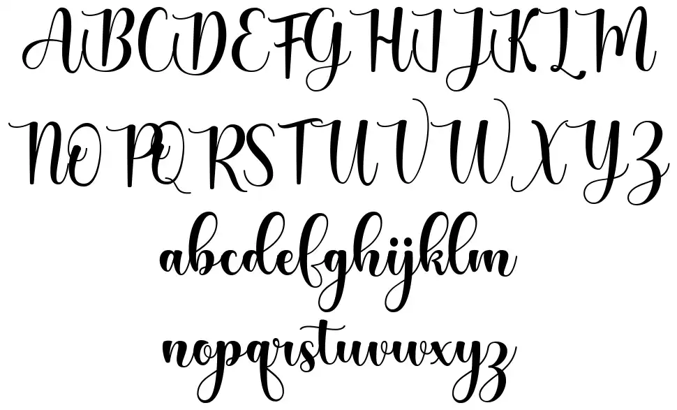 The Purple Lovefont specimens