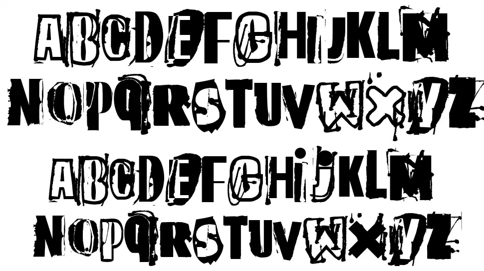The quick monkeyfont specimens