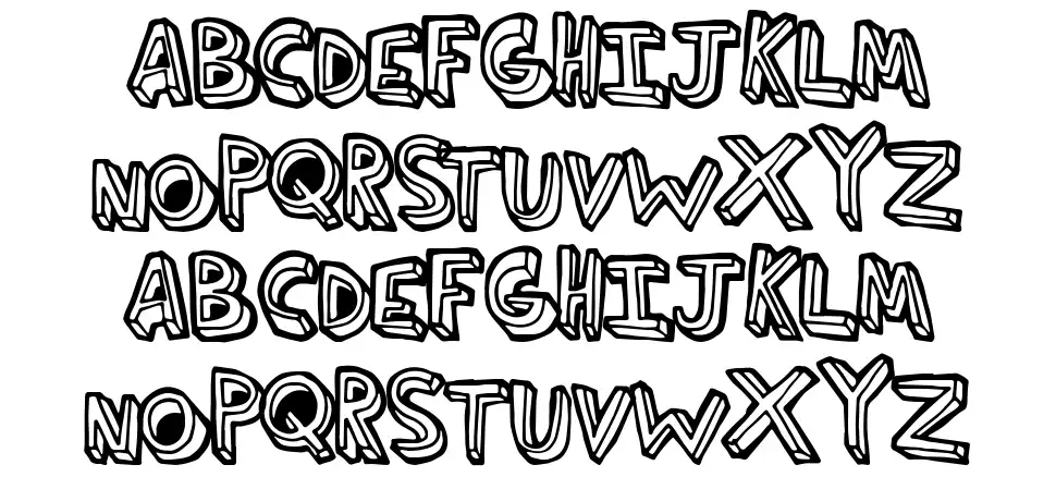 Third Handfont specimens