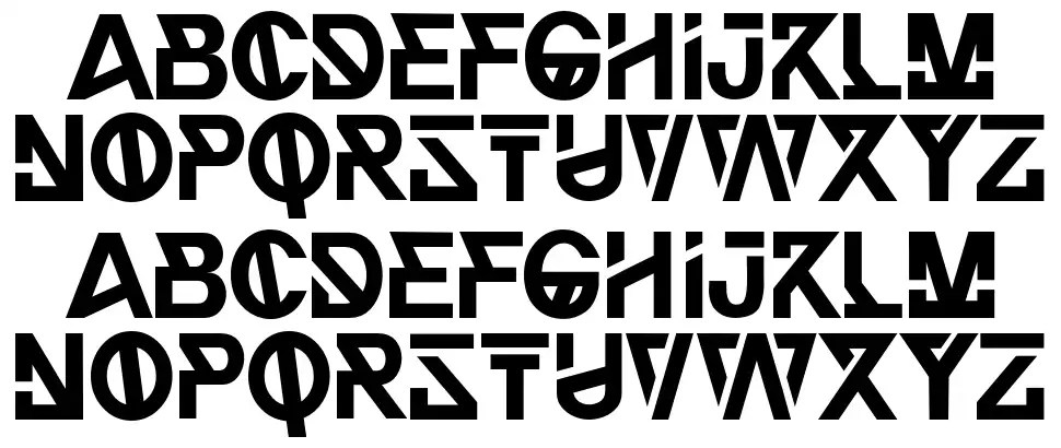 Thunder Blackfont specimens