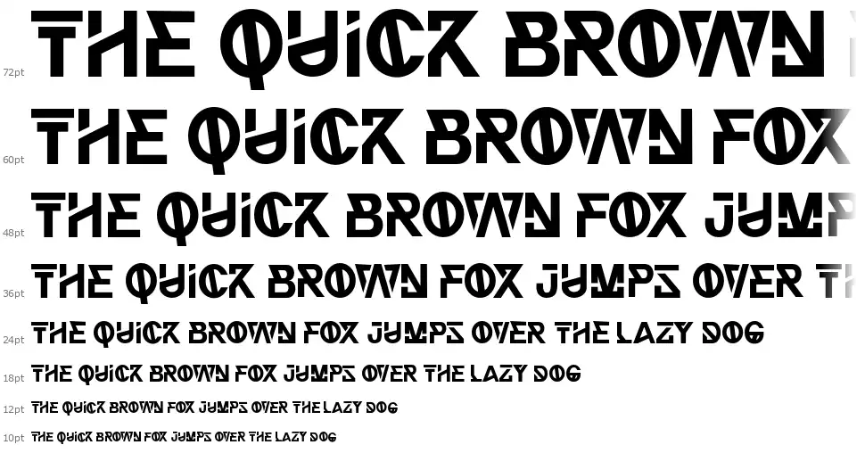 Thunder Blackfont waterfall