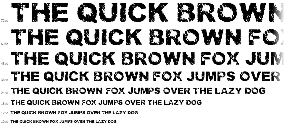 Trashed lightfont waterfall