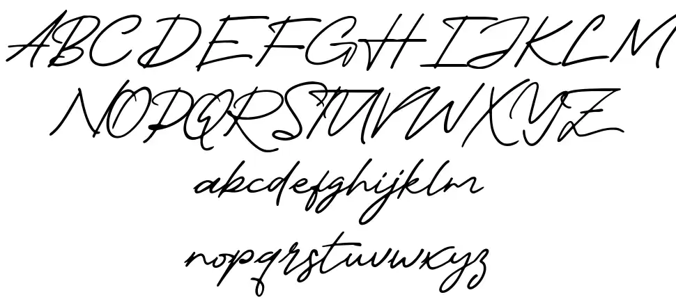 Travel Novemberfont specimens