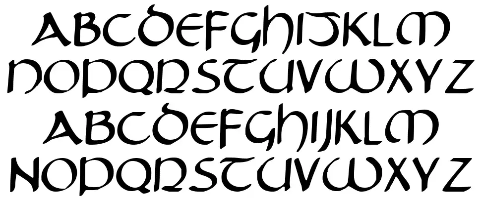 Tristramfont specimens