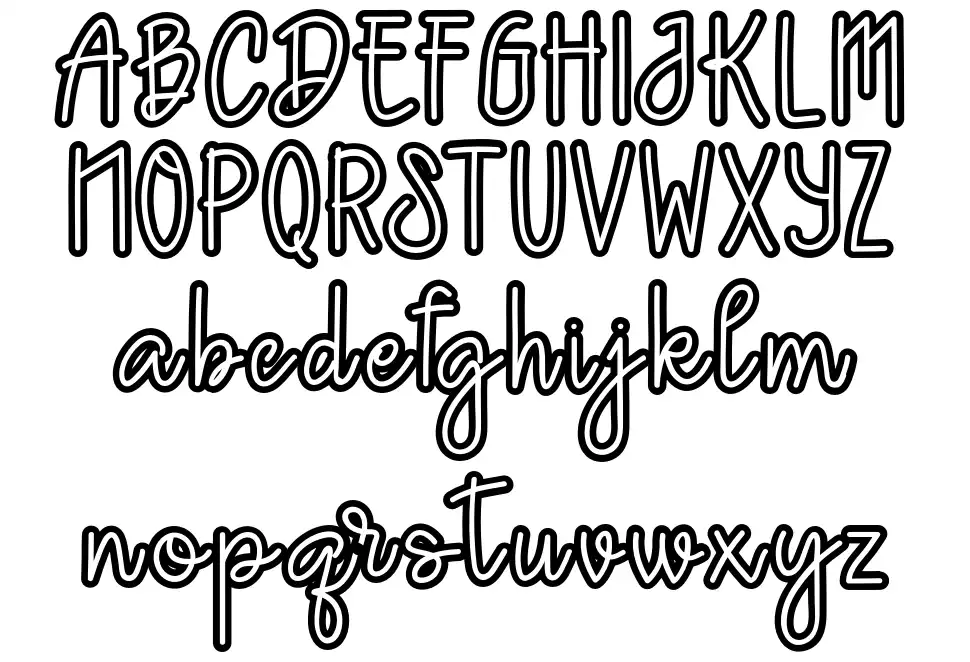 Tropical Housefont specimens