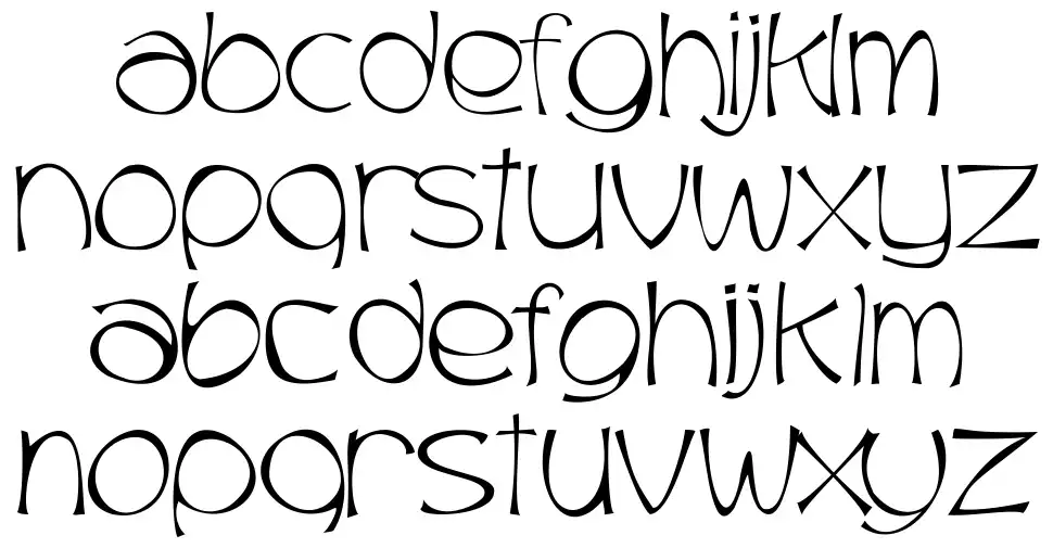 Trubblefont specimens