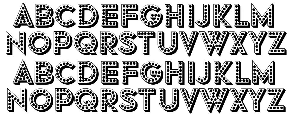 Trugfont specimens