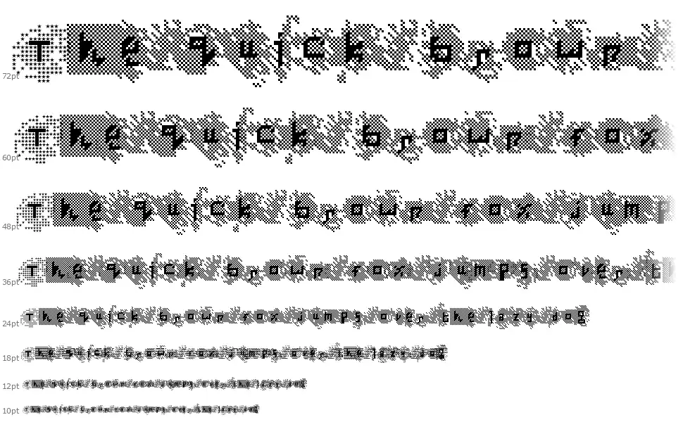 TrustedInstaller Fontrastfont waterfall