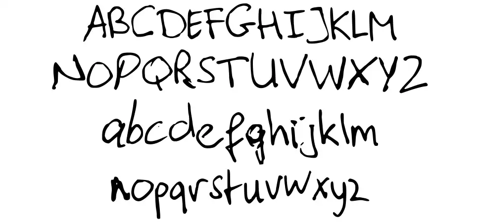 Typischvoornu 2014font specimens