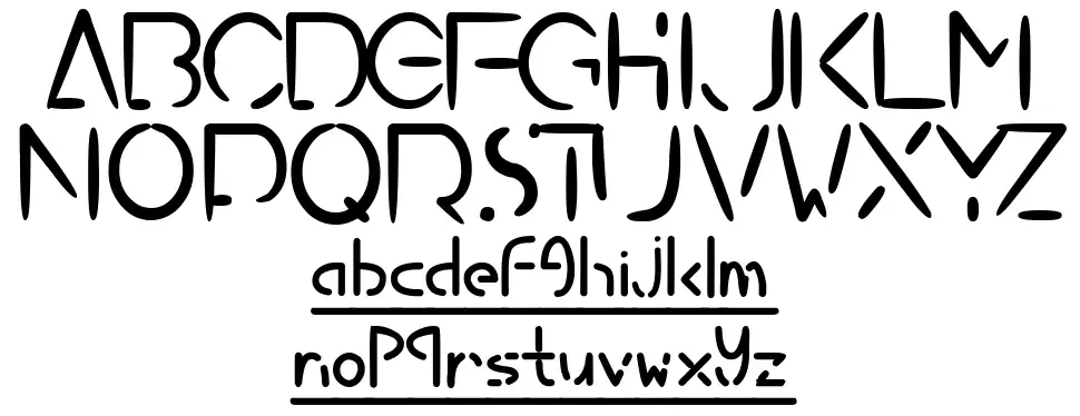 UnConnectfont specimens