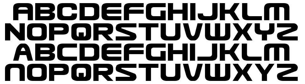 Usuzifont specimens