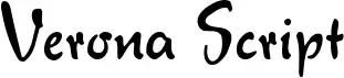 Verona Script