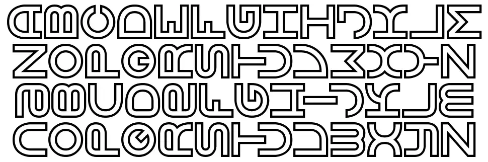 Vertigofont specimens