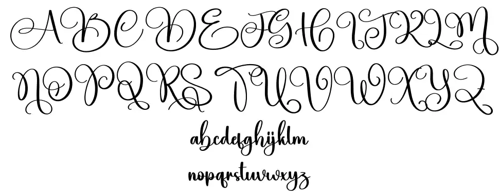 Vibrancyfont specimens