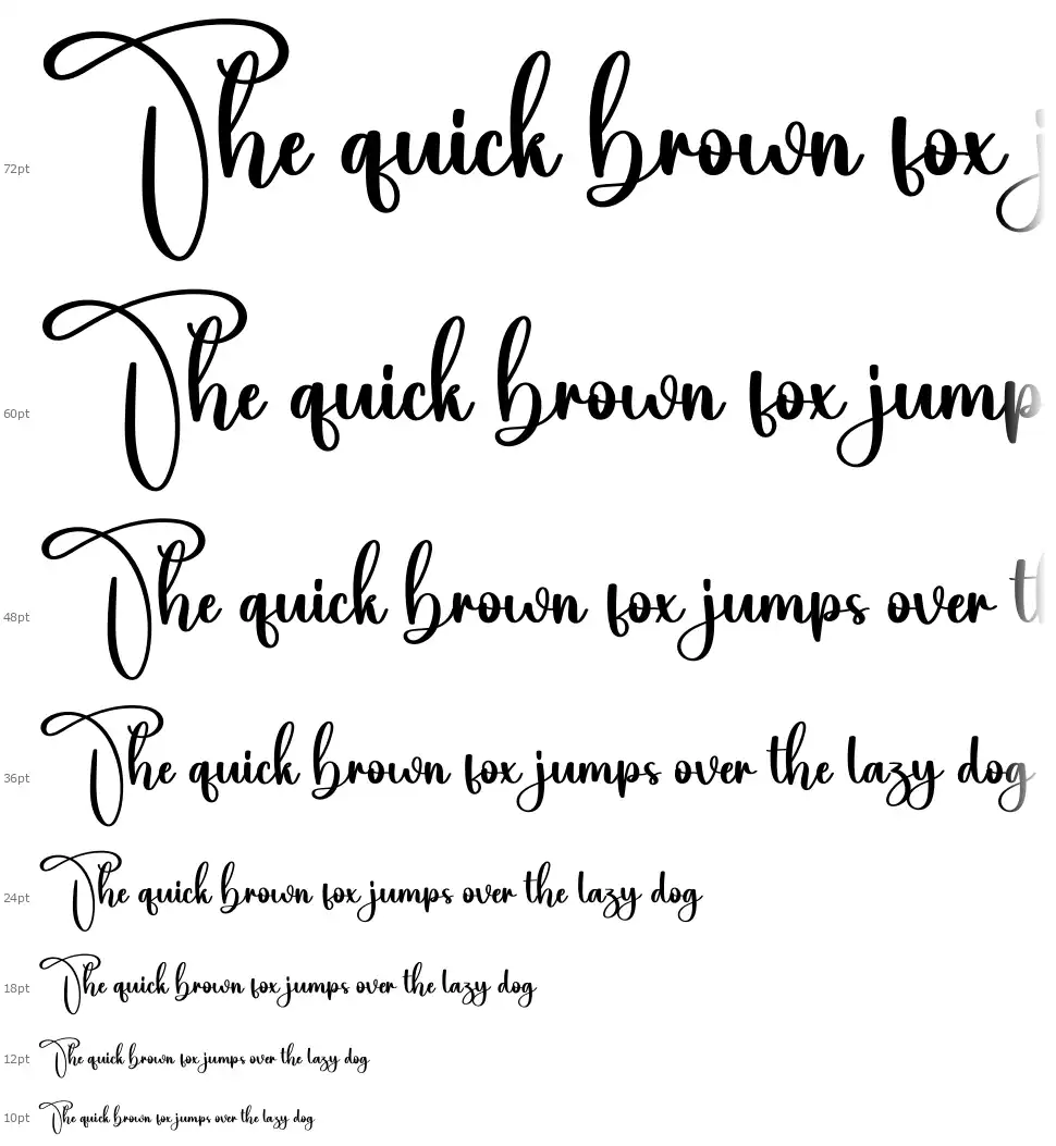 Vibrancyfont waterfall