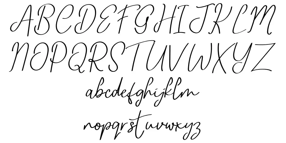 Vintage Aestheticfont specimens