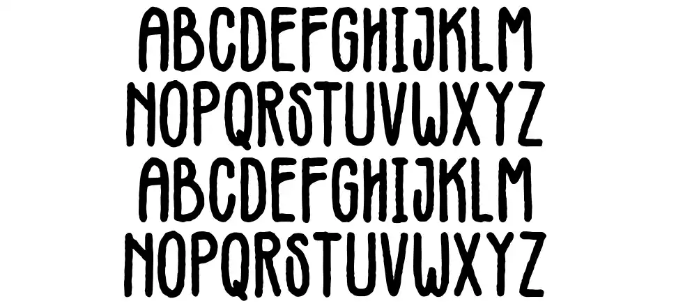 Vintagesfont specimens