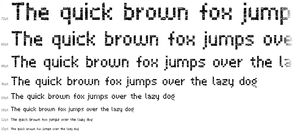 Virus 43font waterfall