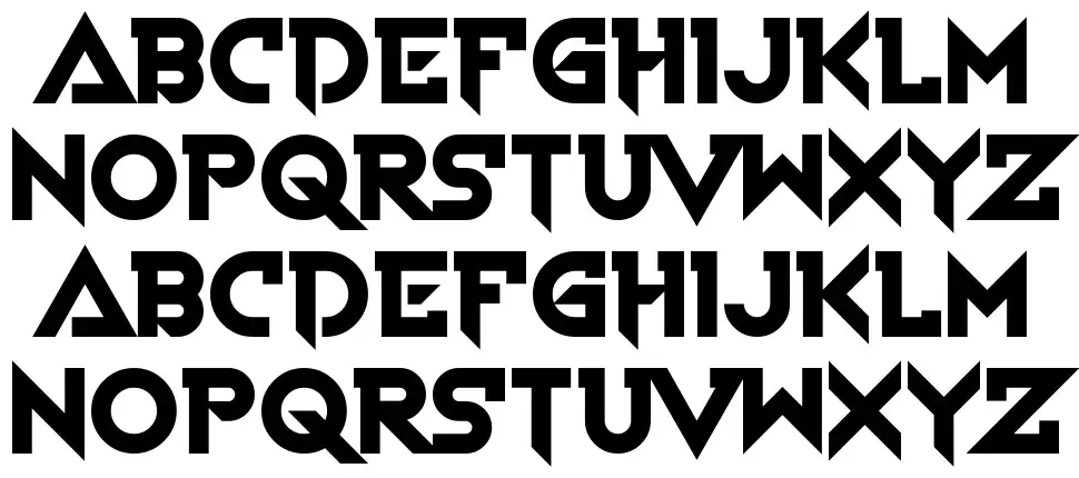 Voice In My Headfont specimens