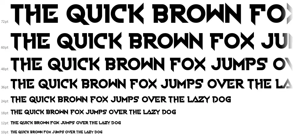Voice In My Headfont waterfall