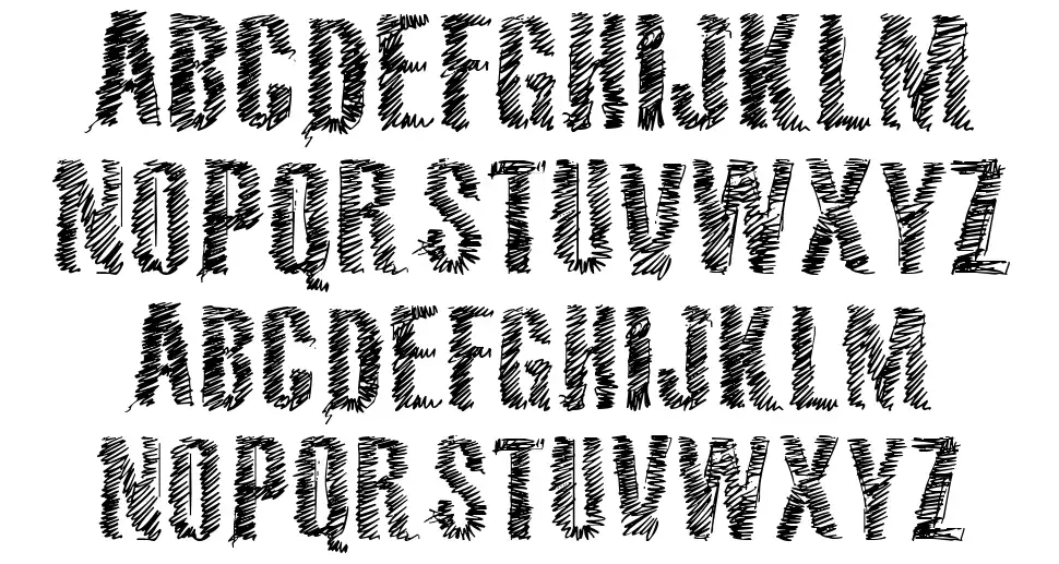 VTKS 36font specimens