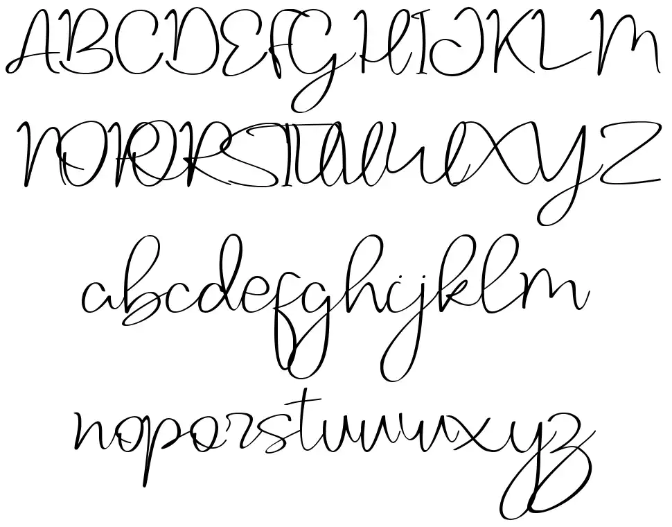 Welcome Santa Clausfont specimens