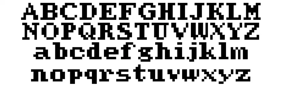 Werdnas Returnfont specimens